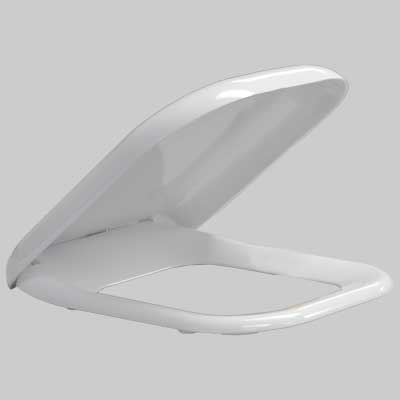 SEDILE DI RICAMBIO Q3 TERMOINDURENTE Chiusura ammortizzata coprivaso copriwater POZZI GINORI