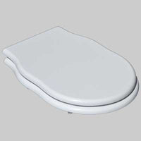 SEDILE COLATO BOHEME Bianco coprivaso copriwater MADE IN ITALY