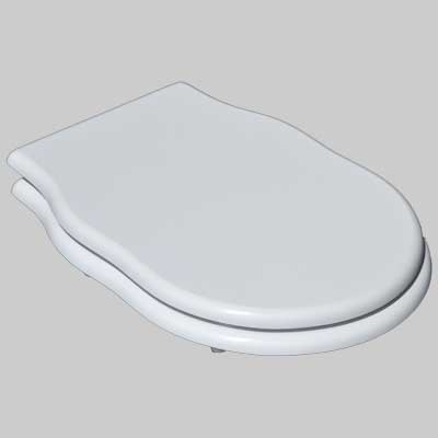 SEDILE COLATO BOHEME Bianco coprivaso copriwater MADE IN ITALY