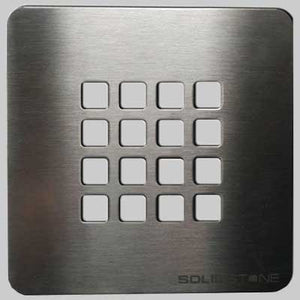 GRIGLIA INOX PER PIATTO DOCCIA ULTRAFLAT  Inox     MADE IN ITALY