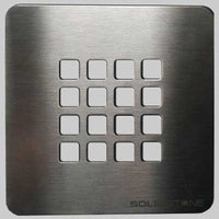 GRIGLIA INOX PER PIATTO DOCCIA ULTRAFLAT  Sabbia     MADE IN ITALY