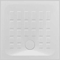 PIATTO DOCCIA QUADRATO CUBE H. 4.5  80x80     AZZURRA