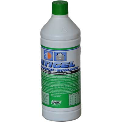 ANTIGELO PER RISCALDAMENTO ATIGEL  12 kg da diluire     MADE IN ITALY