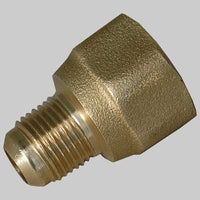 RACCORDO FILETTATO FEMMINA PER CONDIZIONAMENTO  F. 1/2 x 3/8     MADE IN ITALY