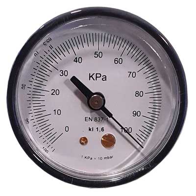 VACUOMETRO DI RICAMBIO DM 63  1/8     MADE IN ITALY