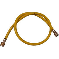 TUBO FLESSIBILE 3/8x 1/4 GIALLO  CM 90     MADE IN ITALY