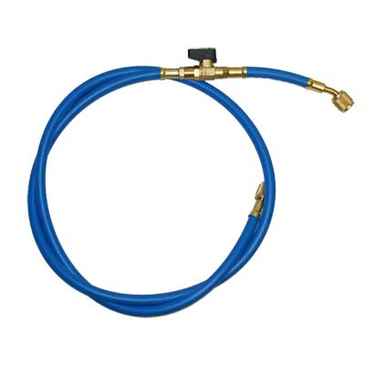 Tubo flessibile singolo con rubinetto Mod.B  5/6 F  F 1/4 X R410     HYWERK