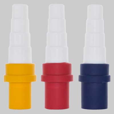 RACCORDO DRITTO PER TUBO RIGIDO  Dm 20 Blu     MADE IN ITALY