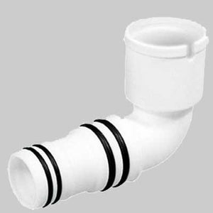 RACCORDO A GOMITO USCITA VERTICALE  90  °     MADE IN ITALY