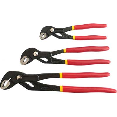 PINZA POLIGRIP ISOLATA CON BOTTONE  1/2  180 mm     HYWERK