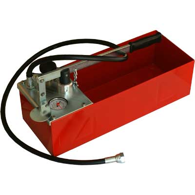 POMPA PROVA IMPIANTI ORIZZONTALE  60 bar     HYWERK