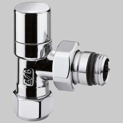 DETENTORE D'ARREDO A SQUADRA CROMATO  1/2 x 2419     ARTECLIMA