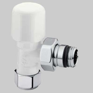 VALVOLA D'ARREDO A SQUADRA BIANCA  1/2 x 2419     ARTECLIMA