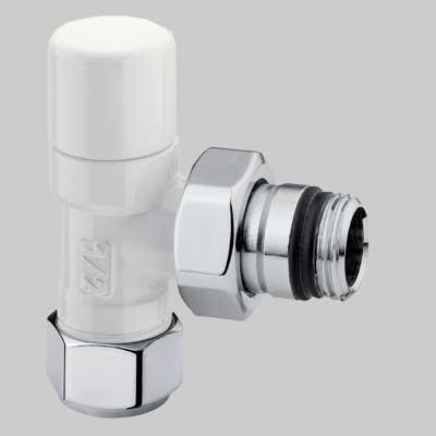 DETENTORE D'ARREDO A SQUADRA BIANCO  1/2 x 2419     ARTECLIMA