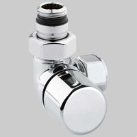 VALVOLA D'ARREDO AD ANGOLO SX TERMOSTATICA CROMO  1/2 x 2419     ARTECLIMA