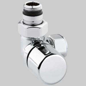 VALVOLA D'ARREDO AD ANGOLO SX TERMOSTATICA CROMO  1/2 x 2419     ARTECLIMA