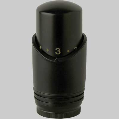 TESTA TERMOSTATICA 310NO NERO OPACO ARTECLIMA  30x1,5     ARTECLIMA