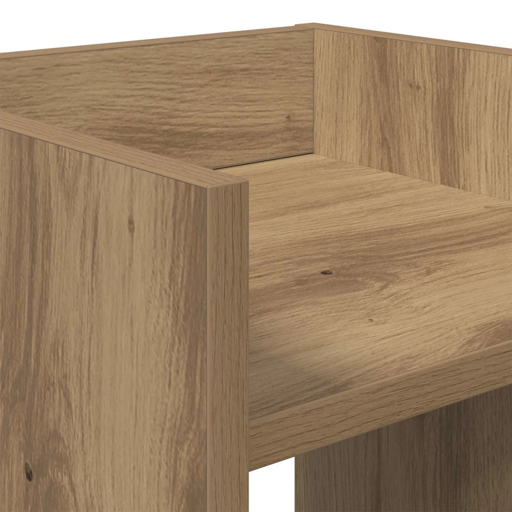 Supporto per piante 2 pz Rovere Artigianale 30 x 30 x 60 cm 899609