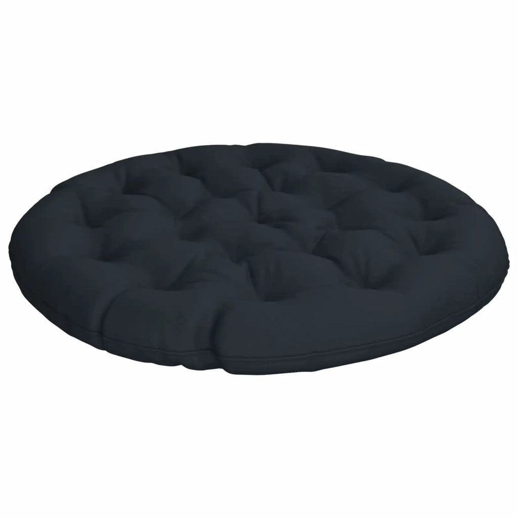 Cuscino per Sedia Papasan VIANEN 100% Poliestere Blu Scuro 953968