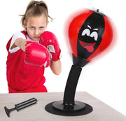 Borsa per Mobili con Zanzara - Borsa per Mobili Fun Punch Rage Bag - Borsa per Mobili per Bambini e Adulti in Nero Rosso