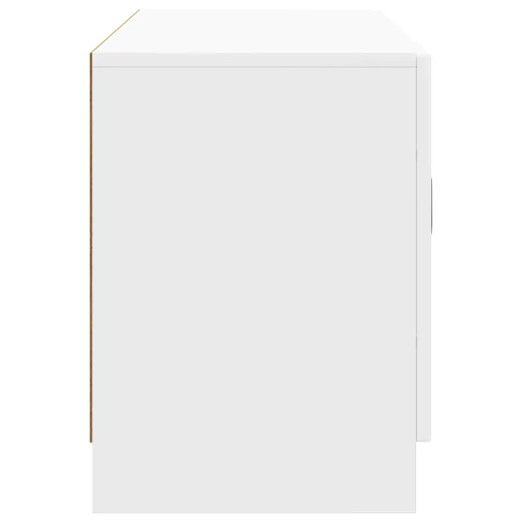 Mobile TV Bianco Lucido 99 x 34,5 x 47 cm Legno ingegnerizzato 895869