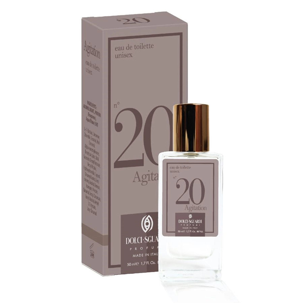 Trade Shop - Profumo Corpo Eau De Toilette Unisex N°20 Agitation 50ml Fragranza Unica Distintiva 014900 -