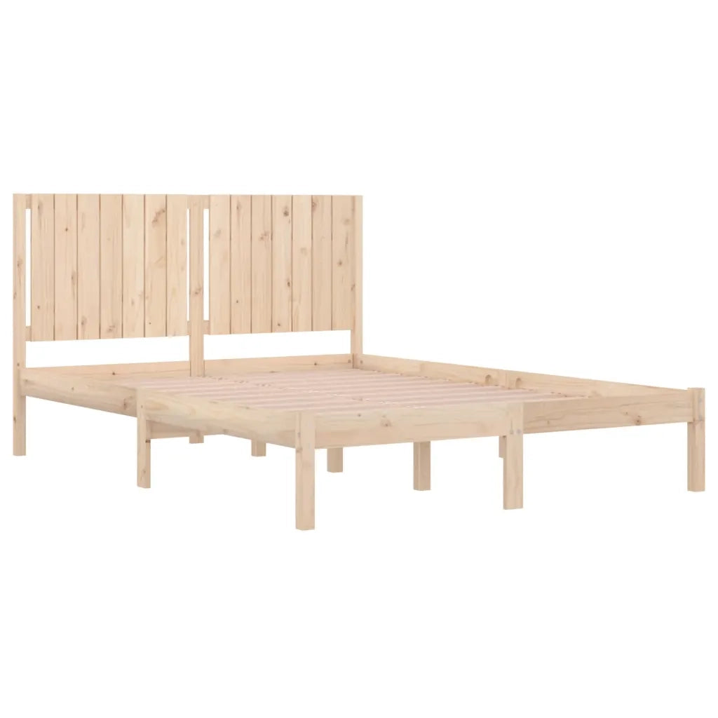 Giroletto senza Materasso 160x200 cm in Legno Massello di Pino 3104423