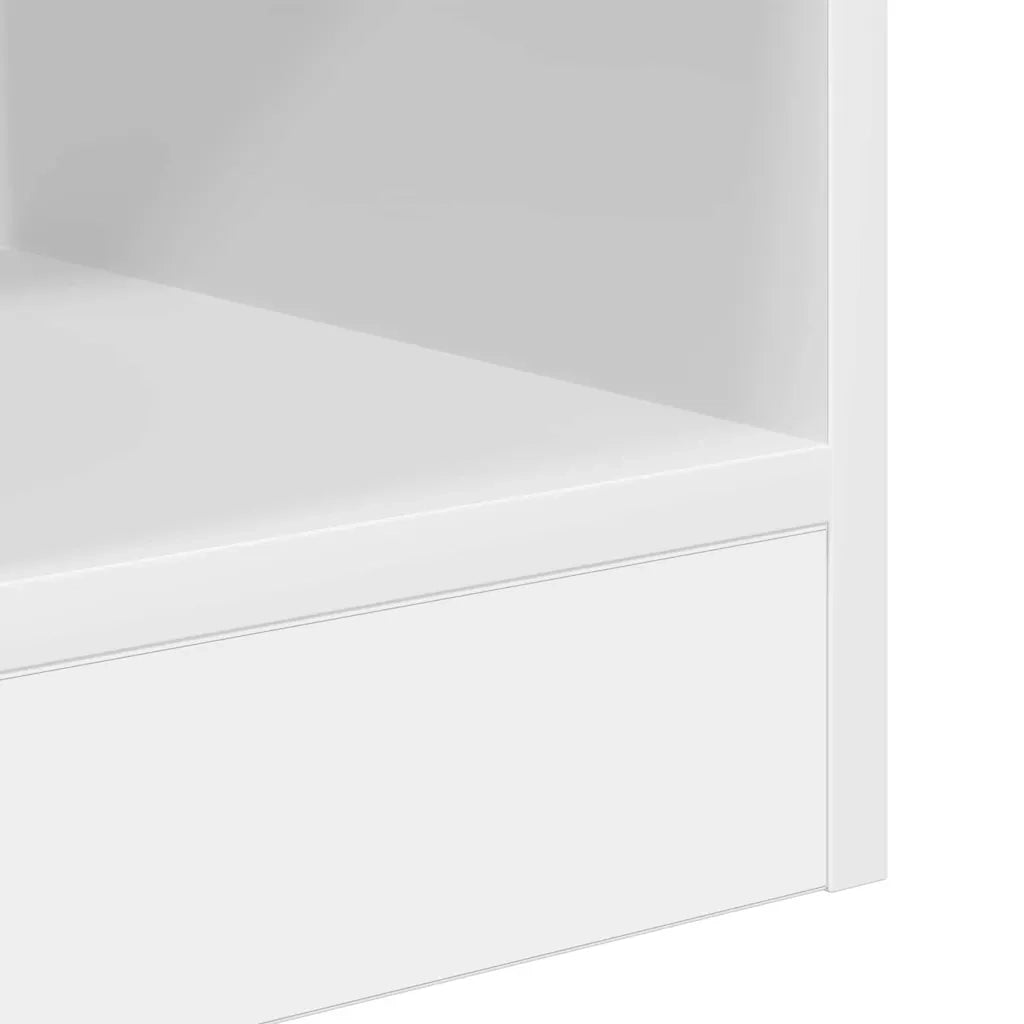 Tavolino 2 pcs Bianco 30,5 x 30 x 45 cm Legno multistrato