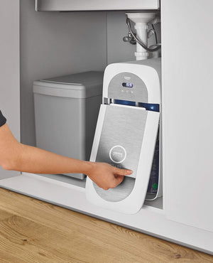 Filtro grohe a 5 fasi taglia S capacità media 600 L 40404001 grohe blue riduce residuo fisso e calcare