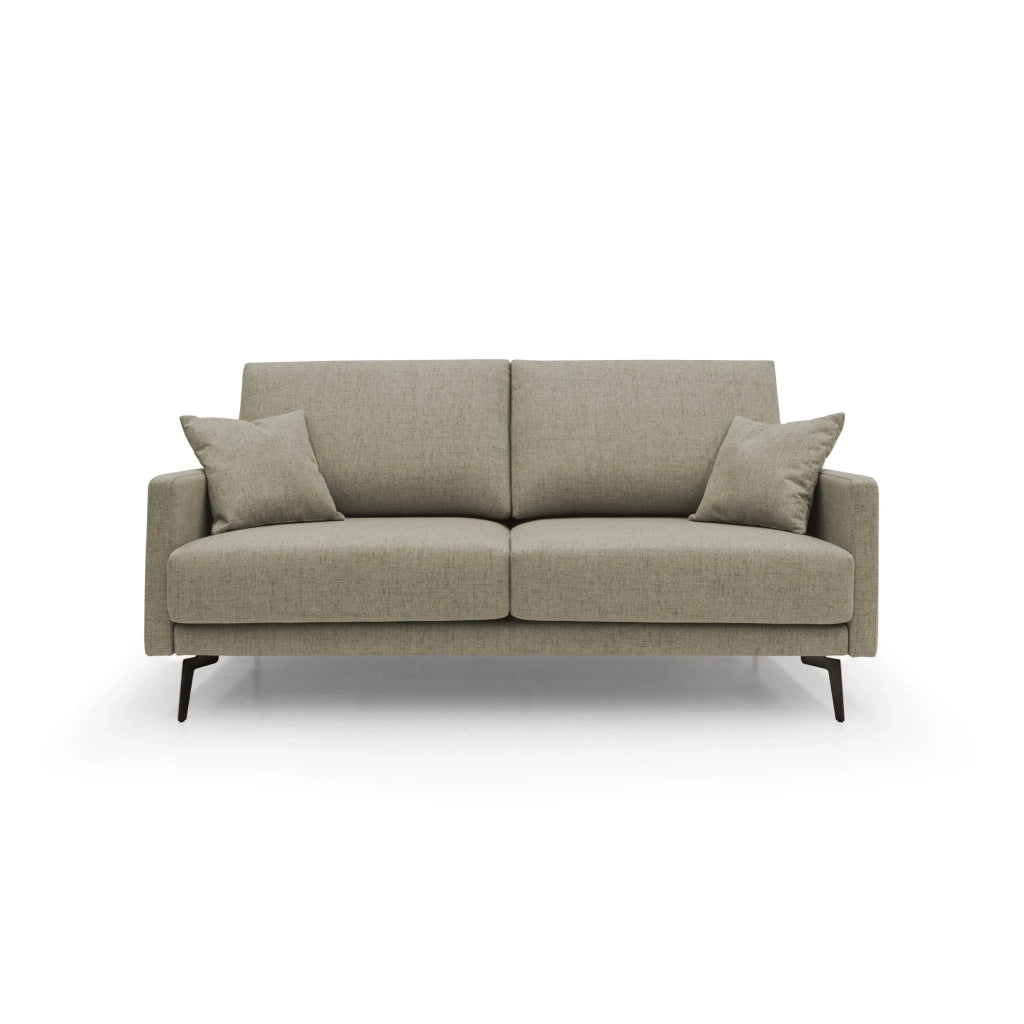 Saturno Divano moderno in tessuto morbido impermeabile T03 180 cm marrone