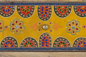 Armadio a due ante in massello di mango