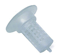 FILTRO IN PLASTICA PER LAVABO- - mm.31 - 25 pezzi