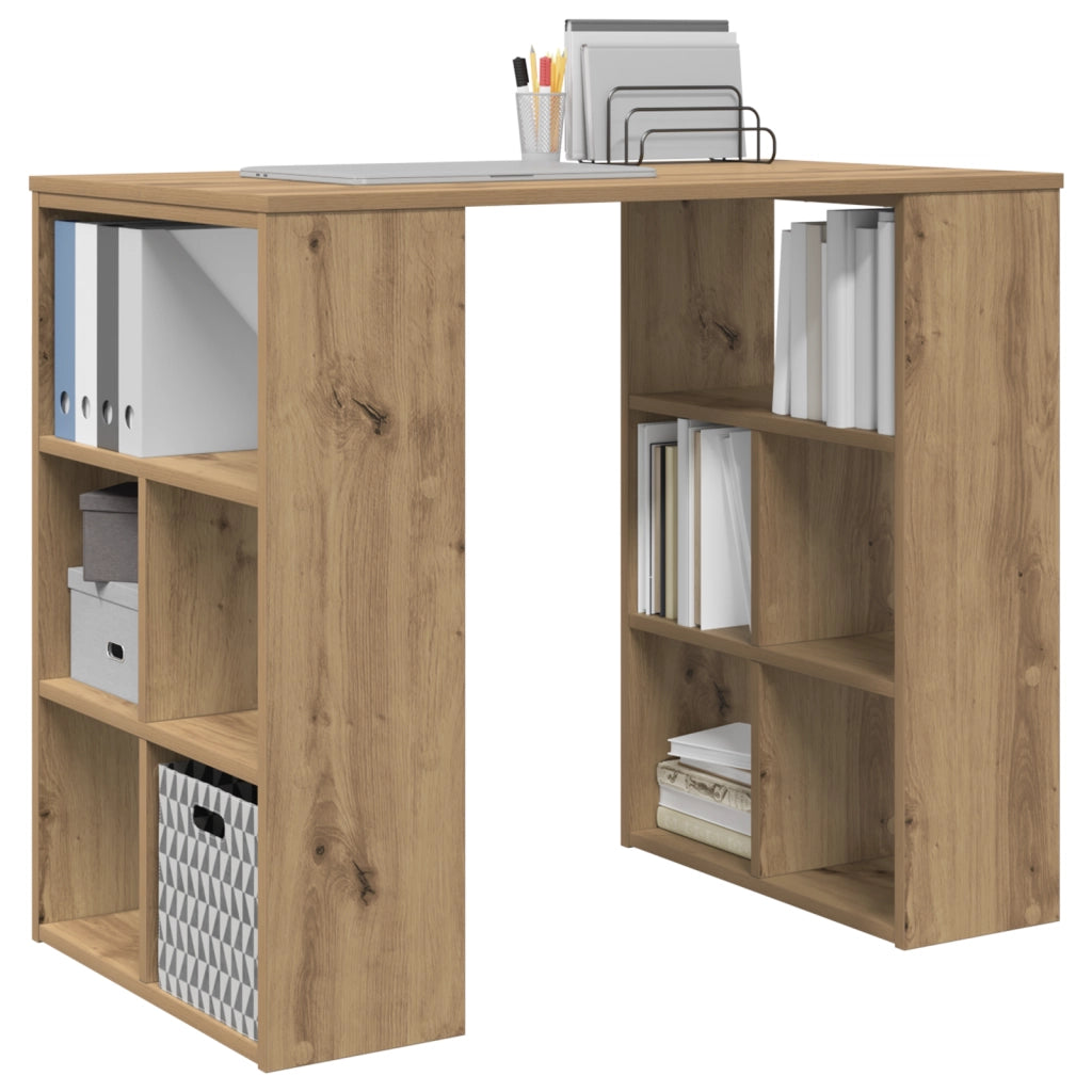 Scrivania d'angolo Rovere Artigianale Legno ingegnerizzato Media