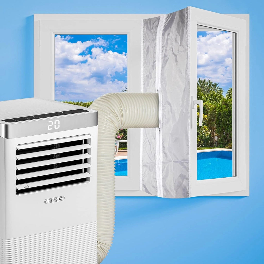 Climatizzatore Mobile Locale 9000BTU 4in1 WiFi App 2700W con Telecomando Tubo di Scarico Condizionatore Aria