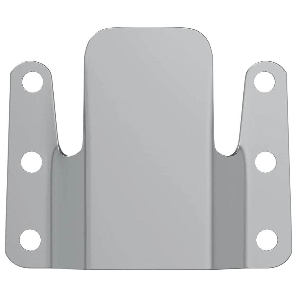 Staffa di Montaggio Flush 2 pcs Argento 75 x 66 x 1,4 mm 864837