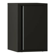 Mobiletto portaoggetti da parete in acciaio nero 50 x 33 x 35 cm 03_0008889