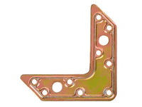 PIASTRA DI GIUNZIONE AD ANGOLO PESANTE ART.752- - mm.120x83x30 - spessore mm.2,2 - 10 pezzi ALDEGHI