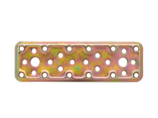 PIASTRA DI GIUNZIONE DRITTA LARGHEZZA MM.40 ART.745- - mm.200x40 - spessore mm.2,2 - 25 pezzi ALDEGHI