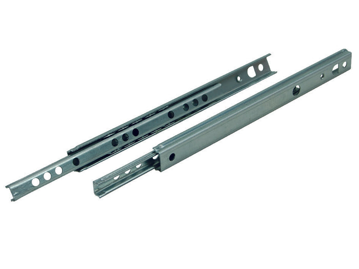 GUIDE A SFERA PER CASSETTI IN ACCIAO ZINCATO- - cm.43 (art.870 43 0) - 2 paio OMGE