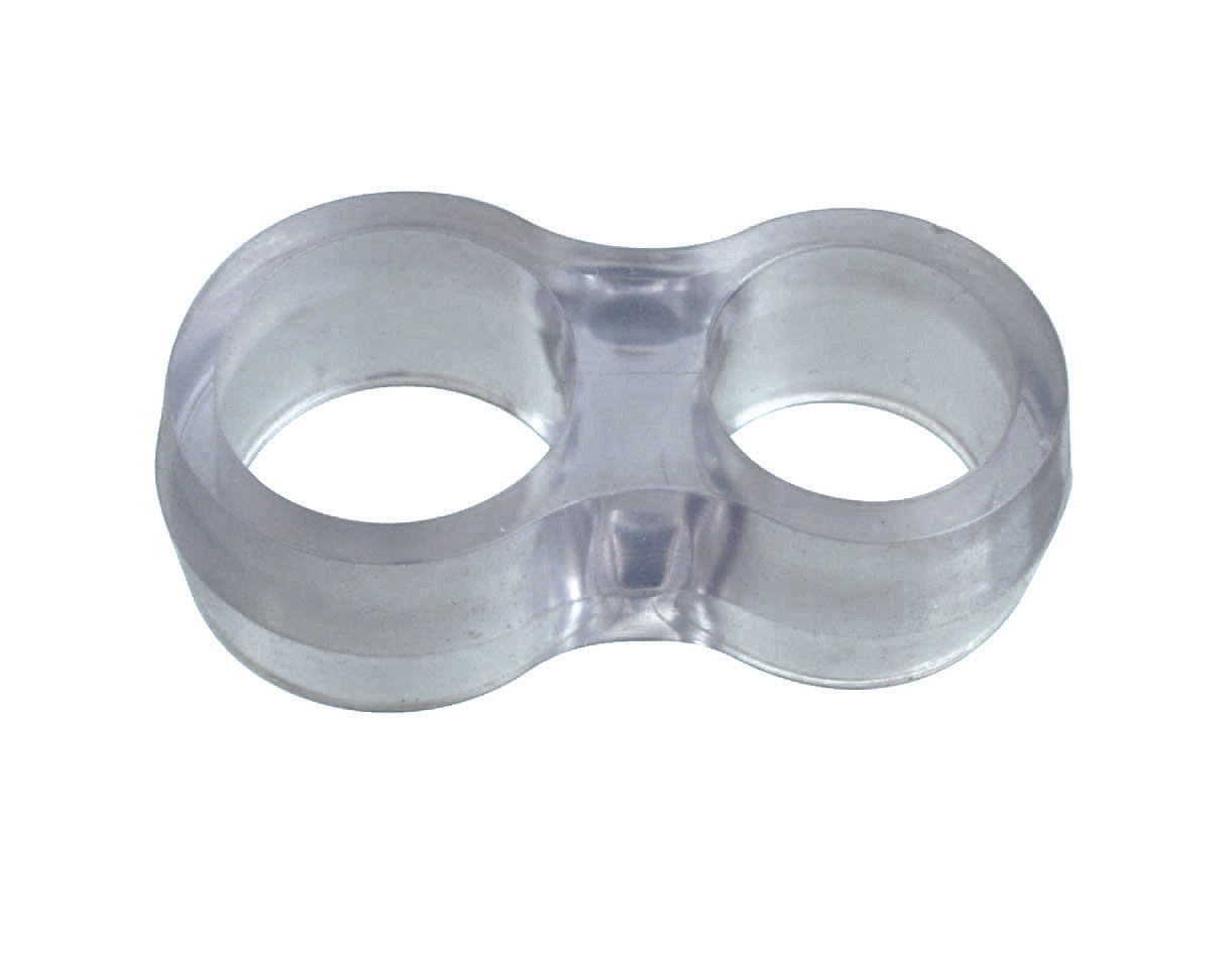 PARACOLPI ANTIURTO DOPPIO PER MANIGLIA- - mm.47x25 - 100 pezzi