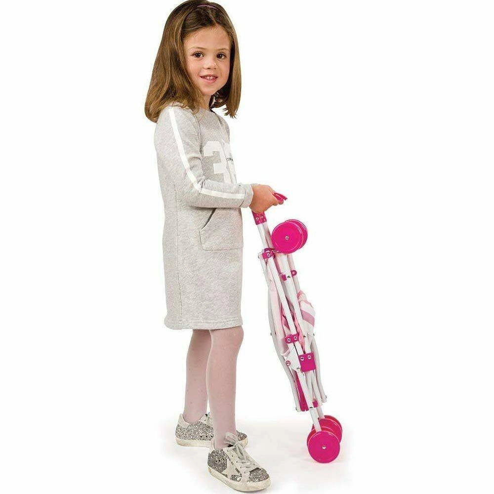 Trade Shop - Amore Mio Passeggino Bambole Giocattolo Bambine Carrozzino Bambolotto Pieghevole -