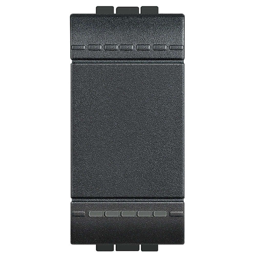 Bticino living light deviatore antracite unipolare basculante l4003n