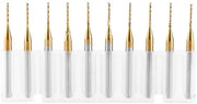 Taglieri a frese - 10 pezzi - Carburo di tungsteno - 3,17x1,0mm - Per taglio preciso - Adatto per taglio di lastre - Set di 10 pezzi