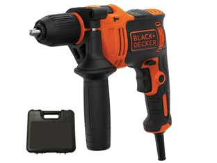TRAPANO A PERCUSSIONE MANDRINO MM.13 AUTOSERRANTE 710W (BEH710K)    BLACK&DECKER