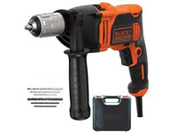 TRAPANO A PERCUSSIONE MANDRINO MM.13 AUTOSERRANTE (BEH850K)    BLACK&DECKER