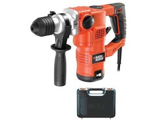 DEMOLITORE E SCALPELLATORE SDSPLUS 1250W 3.5J (BEHS03KQS)    BLACK&DECKER