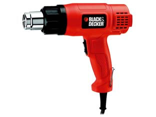 PISTOLA TERMICA REGOLABILE 460/600  ° 1750W (KX1650QS)    BLACK&DECKER