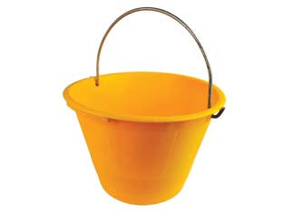 CALDARELLA DA MURATORE GIALLA- - ø cm.36 - lt.10 - 10 pezzi