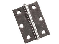 CERNIERE CON PERNO SFILABILE IN ACCIAIO NICHELATO- - mm.40x35 - 50 pezzi