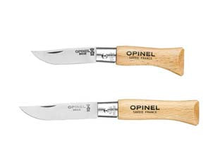 PORTACHIAVE COLTELLO OPINEL- - n°2 lama da cm.35 - 3 pezzi OPINEL